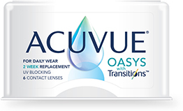 ACUVUE® OASYS with Transitions™ 6pk 1
